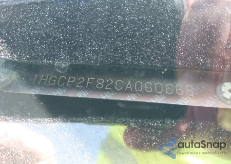 2012 Honda Accord 2.4 Ex-L z USA, uszkodzony, nr VIN 1HGCP2F82CA060668